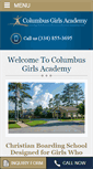 Mobile Screenshot of christianschoolforgirls.com